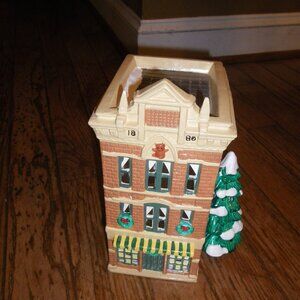 Vintage 1986 Snow Village Toy Shop Building - Department 56 - Holiday Decor